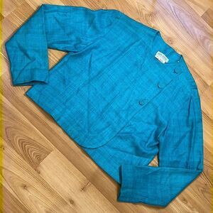 Vintage Doncaster Teal Suit Jacket Women’s 10